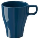 FÄRGRIK Mug Dark turquoise