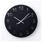 TUNNIS Wall clock Black