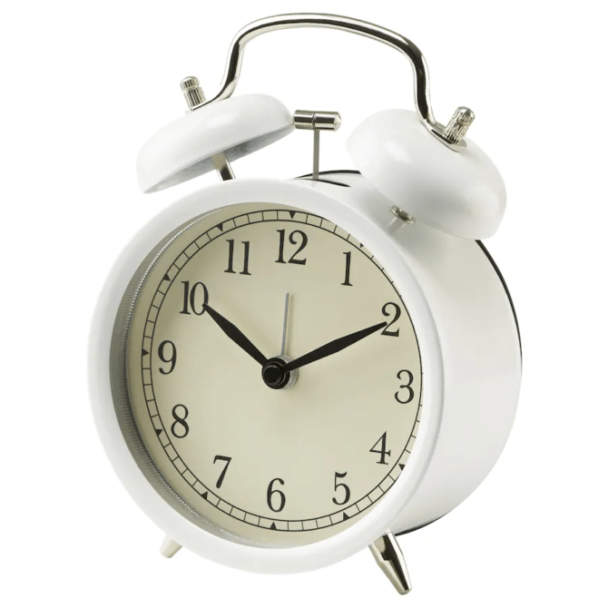 DEKAD Alarm clock White