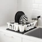 NYSKÖLJD Dish drying mat Dark grey - Image 4