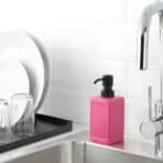 RINNIG Soap dispenser, pink - Image 2