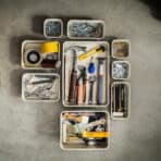 NOJIG Organiser, plastic/beige - Image 8