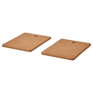 HEAT Pot stand, cork, 23x17 cm