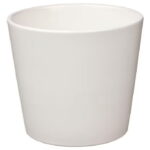 SOJABÖNA Plant pot, white