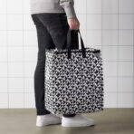 KNALLA Bag, black/white - Image 5