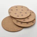 SOLABBORRE Coaster, cork/dotted, 10 cm - Image 3