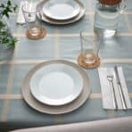 SOLABBORRE Coaster, cork/dotted, 10 cm - Image 4