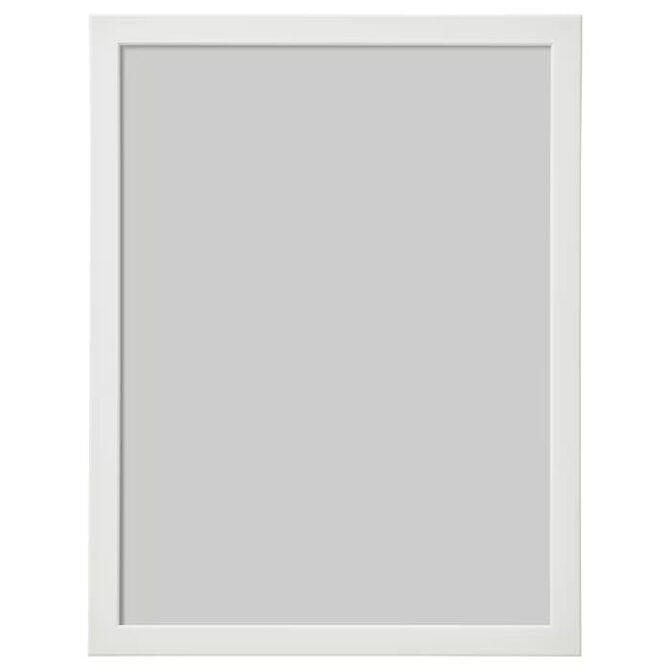 FISKBO Frame, white, 30x40 cm