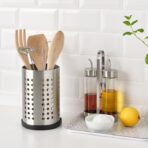 EKIPERA Cutlery stand tray, black - Image 3