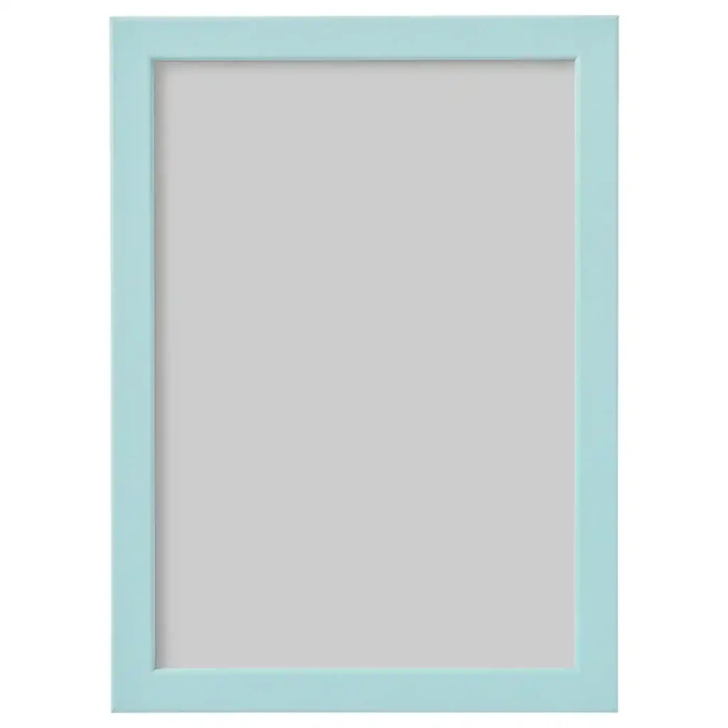 FISKBO frame, light blue, 21x30 cm