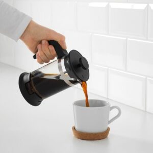 UPPHETTA Coffee/tea maker, glass/stainless steel, 0.4 l - Image 4
