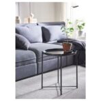 GLADOM Tray table, black, 45x53 cm - Image 4