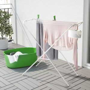 JÄLL Drying rack, in/outdoor, white - Image 3