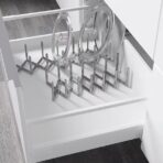 VARIERA Pot lid organiser, stainless steel - Image 2