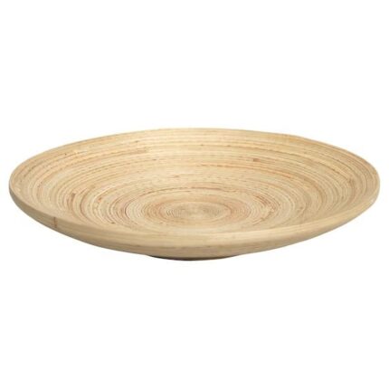 HULTET Decoration dish, bamboo, 30 cm
