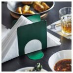SKOGSRÖR Napkin holder, dark green, 13x12 cm - Image 4