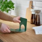 SKOGSRÖR Napkin holder, dark green, 13x12 cm - Image 5