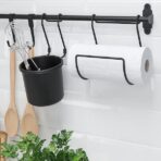 HULTARP Rail, black, 60 cm - Image 3