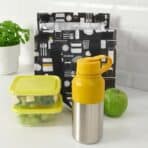 HETLEVRAD Insulated flask, stainless steel/yellow, 0.5 l - Image 5
