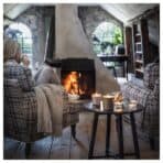 ENSTAKA Scented tealight, Bonfire/grey, 3.5 hr - Image 5