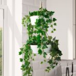 FEJKA Artificial potted plant, in/outdoor/hanging Ivy, 12 cm - Image 4