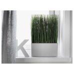 FEJKA Artificial potted plant with pot, in/outdoor grass - Image 2