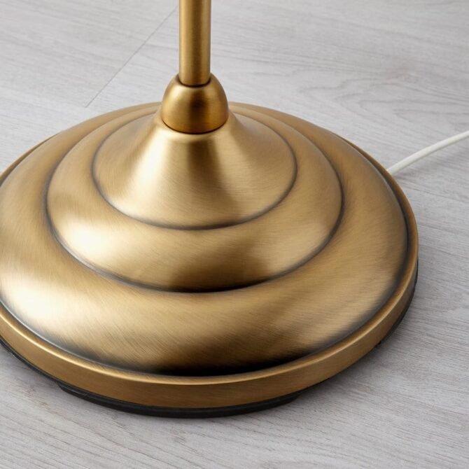 ÅRSTID Floor lamp, brass/white - Image 5