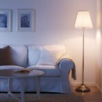 ÅRSTID Floor lamp, nickel-plated/white - Image 2
