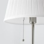 ÅRSTID Floor lamp, nickel-plated/white - Image 7
