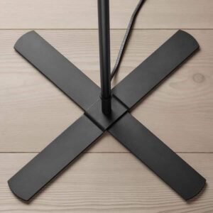 BARLAST Floor lamp, black/white, 150 cm - Image 4