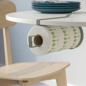 SMÅTUNGA Kitchen roll holder, grey-green - Image 5