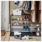 GREJIG Shoe rack, grey, 58x27x17 cm - Image 9