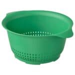UPPFYLLD Colander, bright green, 24 cm