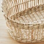 PENNFISK Basket, natural sedge/handmade oval - Image 2