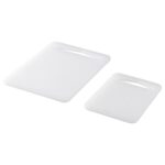 LEGITIM Chopping board, set of 2, white