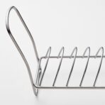 VÄLVÅRDAD Dish drying rack, stainless steel, 12x32 cm - Image 4