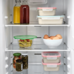 SKVIMPA food cover in frame, silicone, 19 cm - Image 4