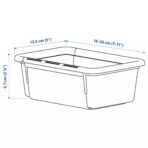 KACKLA Extendable box, white, 18-28x13 cm - Image 7