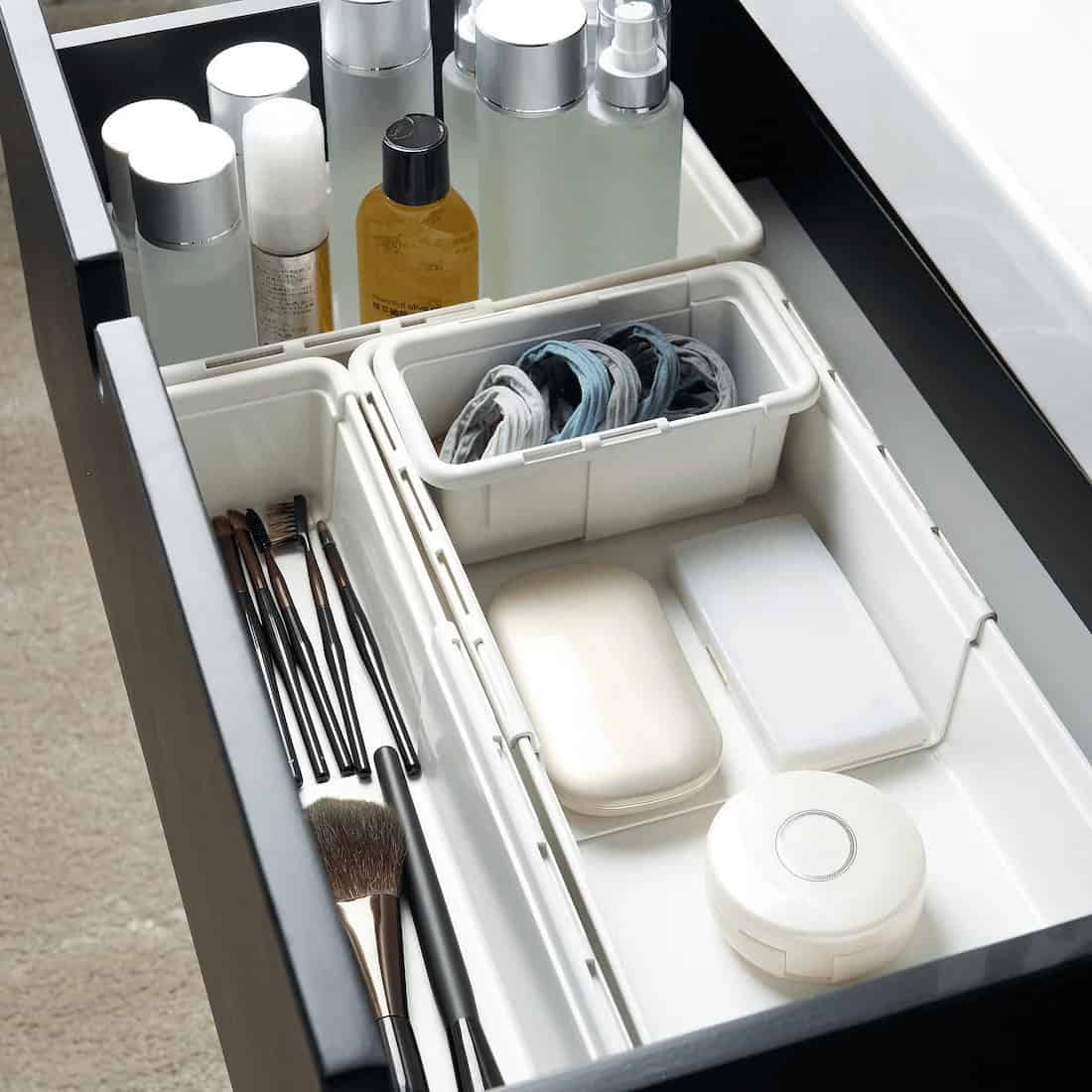 461-6 KACKLA Extendable box, white, 25-38x19 cm - Image 6