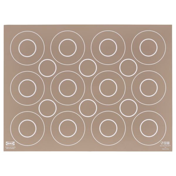BAKTRADITION Baking mat, beige, 41x31 cm