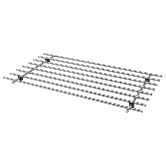 LÄMPLIG Trivet, stainless steel, 50x28 cm