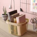 RISATORP Basket, light yellow, 25x26x18 cm - Image 3