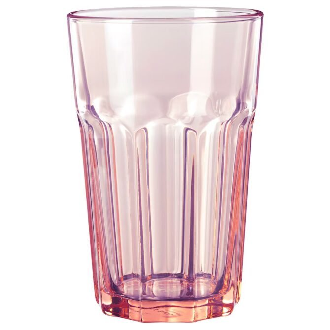 POKAL Glass, pink, 35 cl