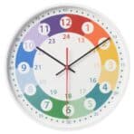 KORVTRÄD Wall clock, multicolour, 28 cm
