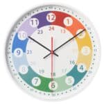 KORVTRÄD Wall clock, multicolour, 28 cm