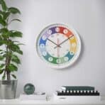 KORVTRÄD Wall clock, multicolour, 28 cm - Image 2
