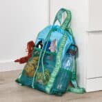 BLÅVINGAD Backpack, blue/green, 13 l - Image 4