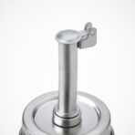 CITRONHAJ Oil/vinegar bottle, clear glass/stainless steel, 16 cm - Image 2