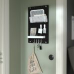 SKÅDIS Pegboard, black, 36x56 cm - Image 2