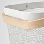 RISATORP Basket, white, 25x26x18 cm - Image 3
